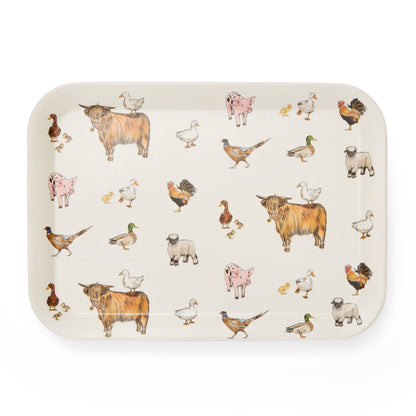 Cooksmart Buttercup Farm Bamboo Large Tray
