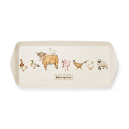 Cooksmart Buttercup Farm Bamboo Small Tray