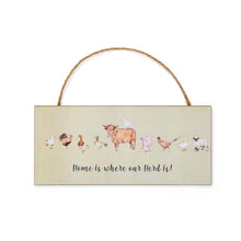 Cooksmart Buttercup Farm "Our Herd" Rectangular Plaque