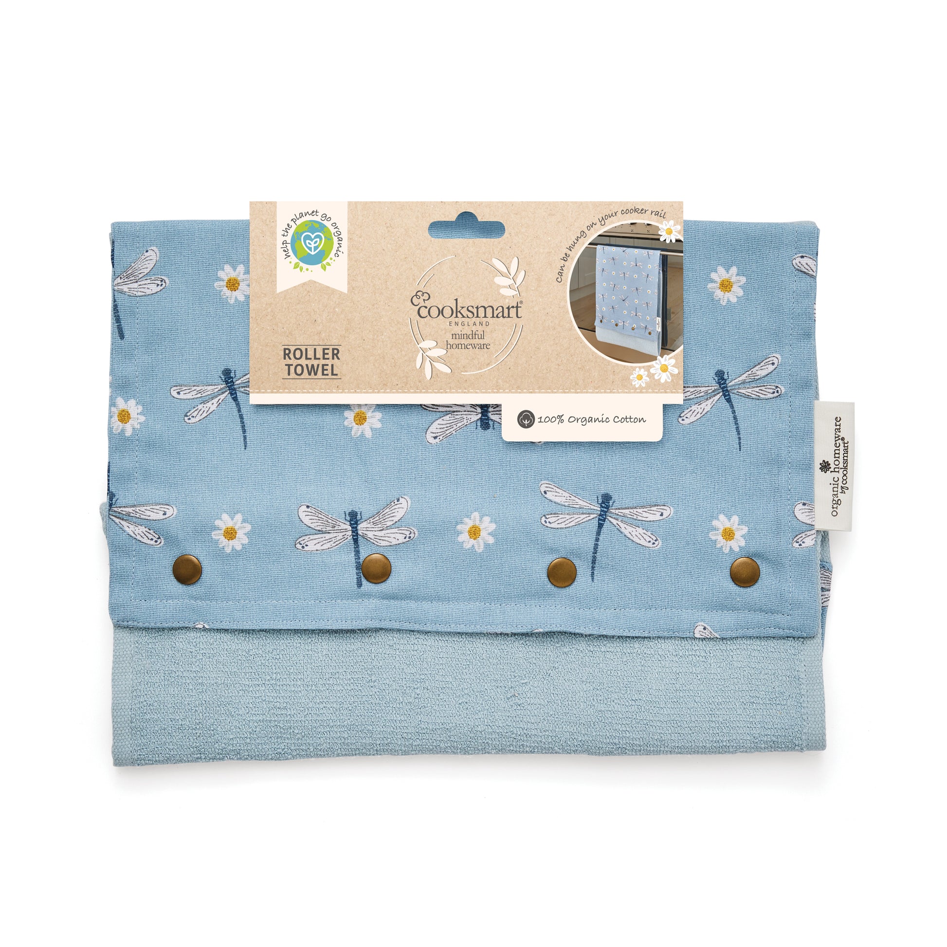 Cooksmart English Meadow Roller Towel Cooksmart England