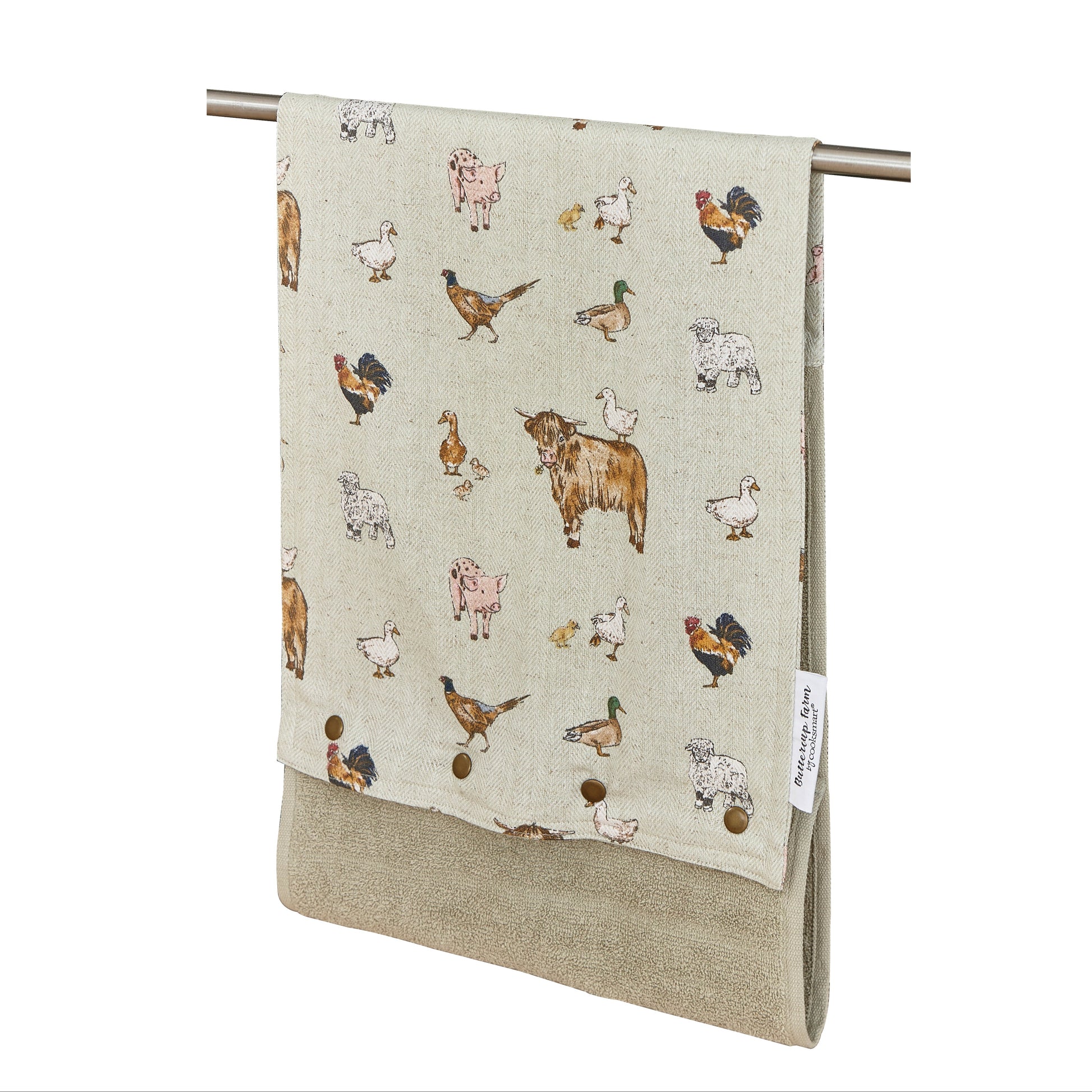 Cooksmart Butter Cup Farm Roller Towel Cooksmart England