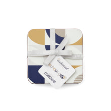 Bauhaus Geo Set Coasters - Set of 4 Cooksmart England