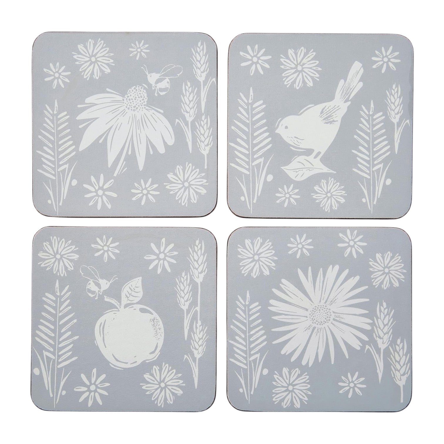 Cooksmart Homestead Coasters - Set of 4 Cooksmart England