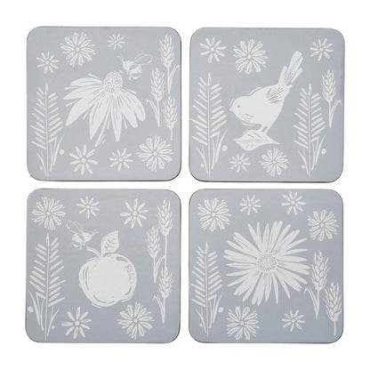 Cooksmart Homestead Coasters - Set of 4 Cooksmart England