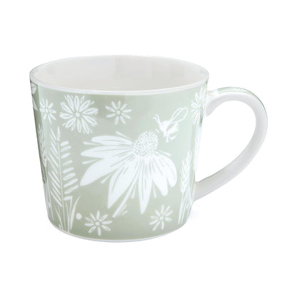 Cooksmart Homestead Conical Mug - Sage Cooksmart England