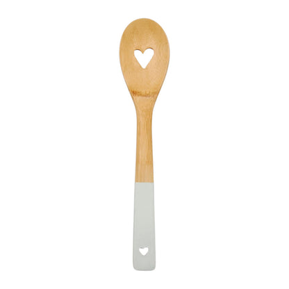 Cooksmart Homestead Bamboo Cut Out Heart Spoon Cooksmart England