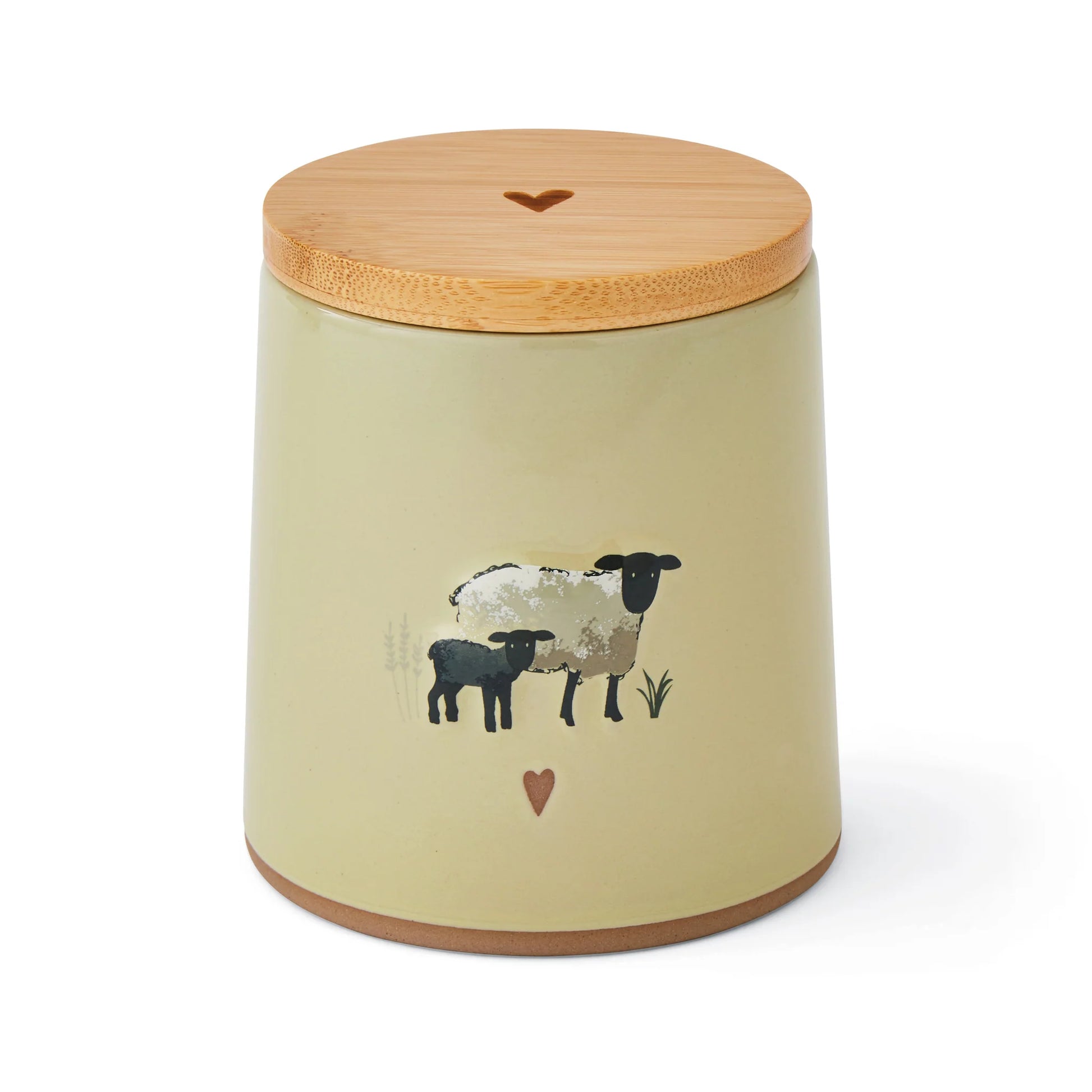 Cooksmart Highland Sheep Canister - Sage Cooksmart England