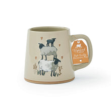 Cooksmart Highland Sheep Reverse Conical Mug - Beige Cooksmart England