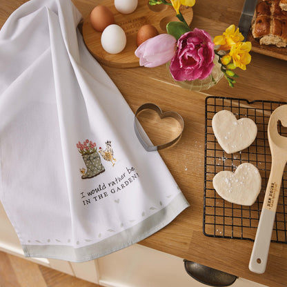 Cooksmart Hen House Lane Tea Towel & Cookie Cutter Set