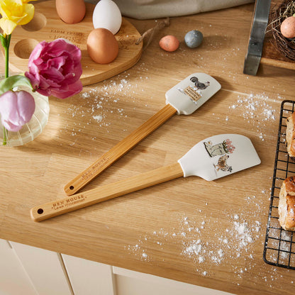 Cooksmart Hen House Lane Set of 2 Spatulas