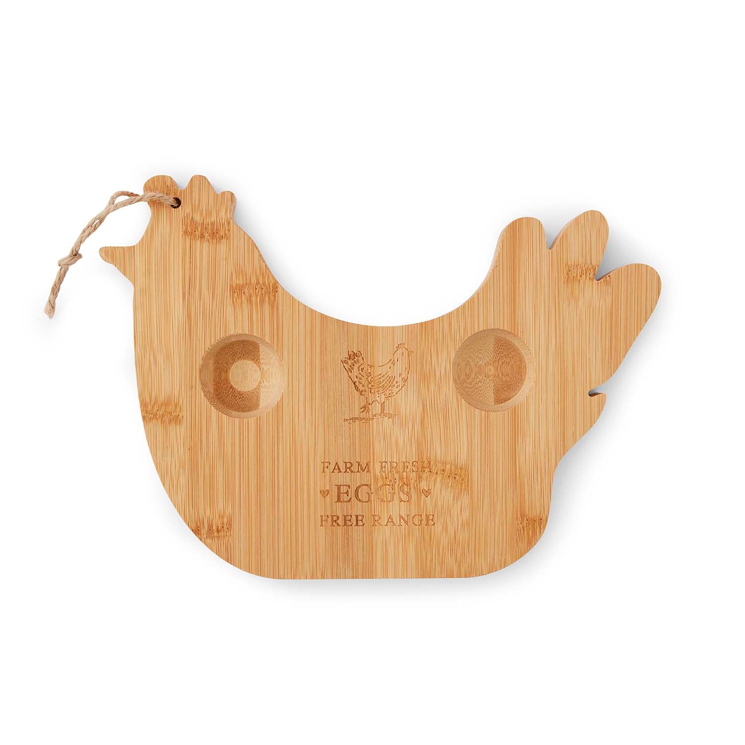 Cooksmart Hen House Lane Bamboo Breakfast Board Cooksmart England