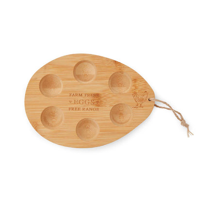 Cooksmart Hen House Lane Bamboo Egg Storage Cooksmart England