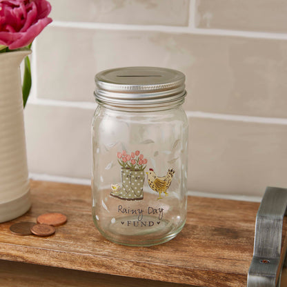 Cooksmart Hen House Lane Money Jar