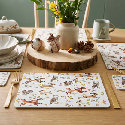 Cooksmart Forest Fable Set of 4 Placemats