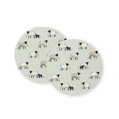 Cooksmart Highland Sheep Set of 2 Trivets