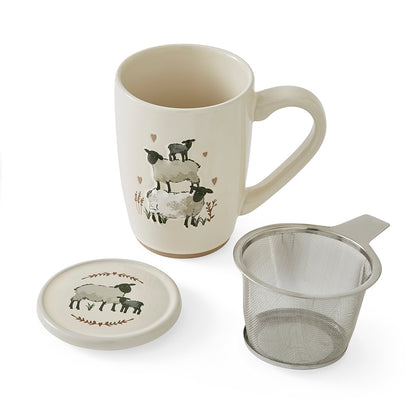 Cooksmart Highland Sheep Infuser Mug
