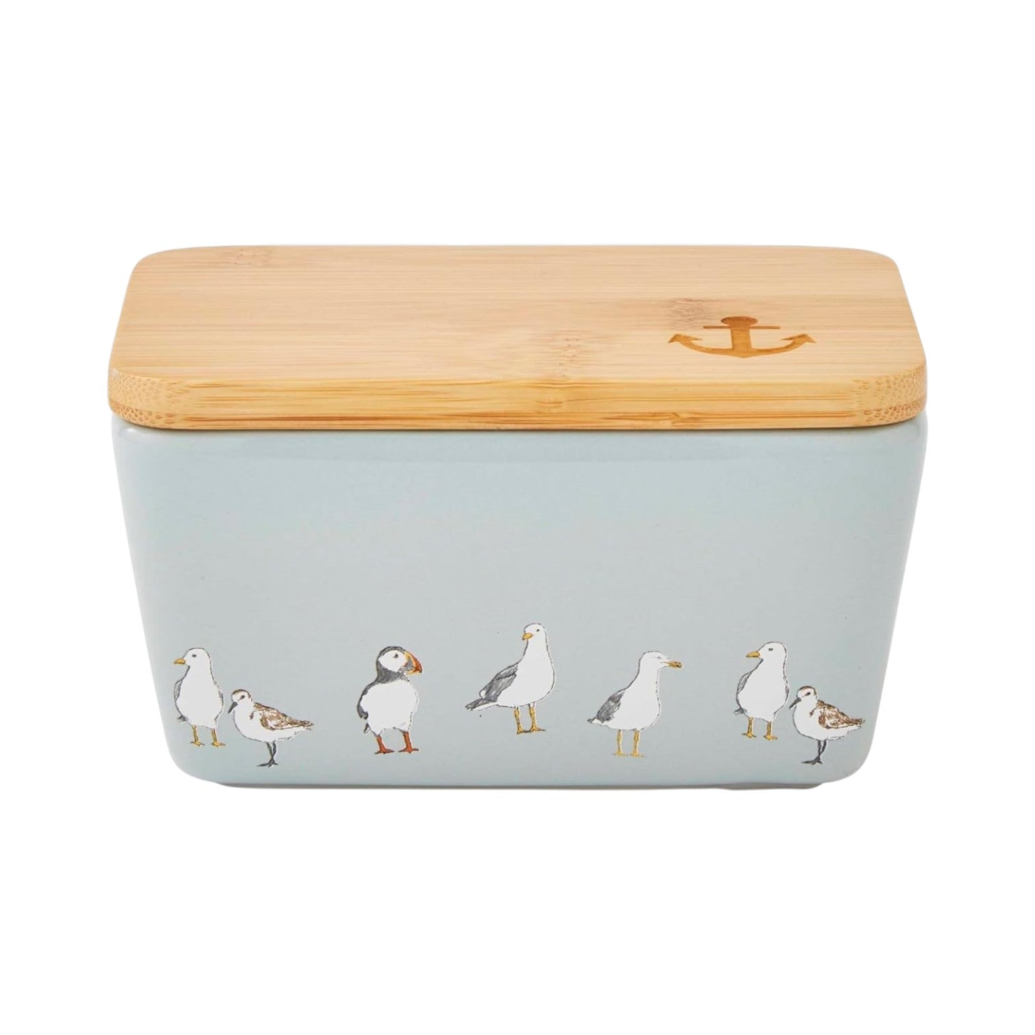 Cooksmart Coastal Birds Butter Dish Cooksmart England