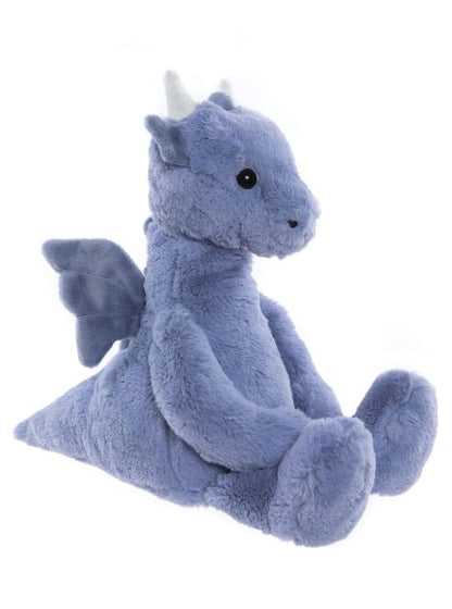 Charlie Bears Draco Dragon Denim Blue Charlie Bears