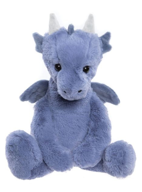 Charlie Bears Draco Dragon Denim Blue Charlie Bears