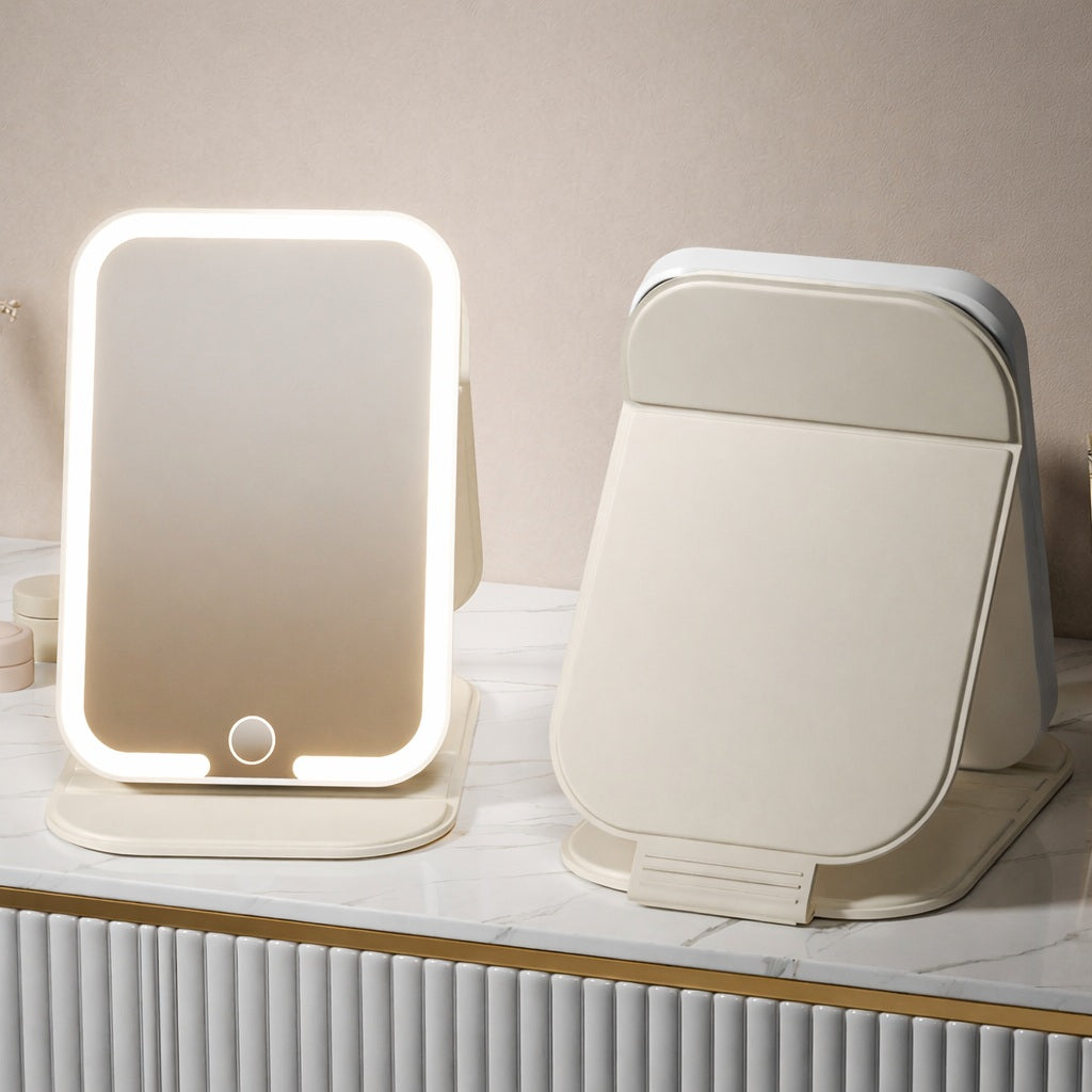 Portable LED Makeup Mirror Cartco