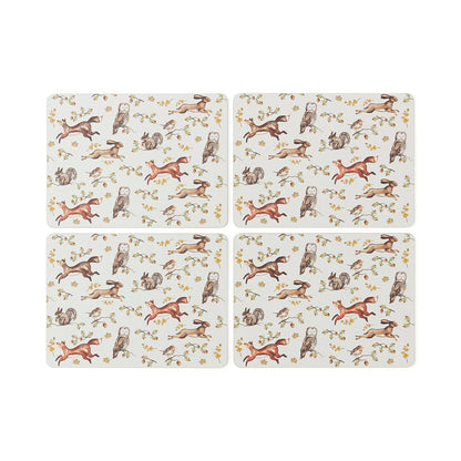 Cooksmart Forest Fable Set of 4 Placemats