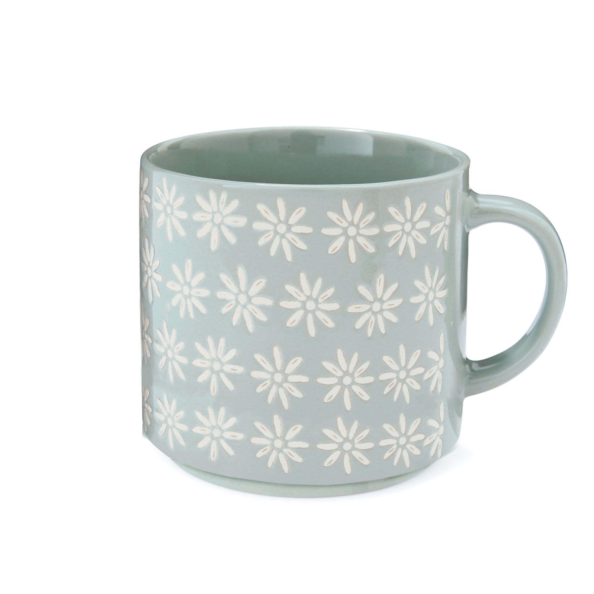 Cooksmart Homestead Stacking Mug - Grey-Blue Cooksmart England
