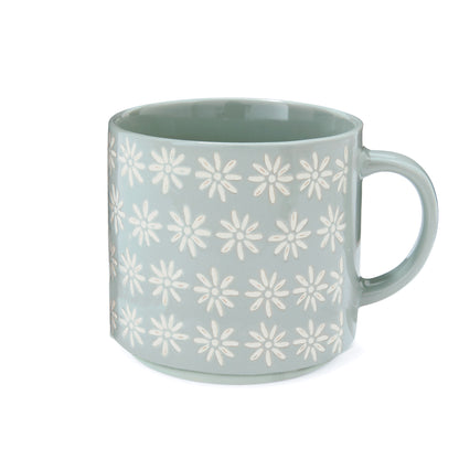 Cooksmart Homestead Stacking Mug - Grey-Blue Cooksmart England
