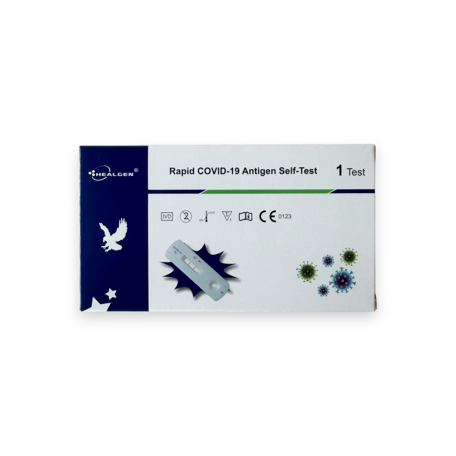Healgen COVID-19  Rapid Antigen Test Kit  – 1 Pack Healgen