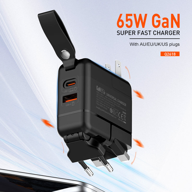 LDNIO 65W Universal Travel Fast Charger