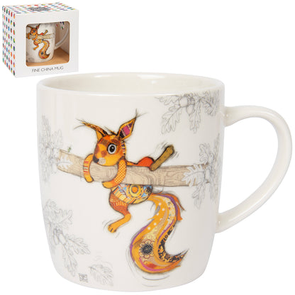 Bug Art Sammy Squirrel Mug Bug Art