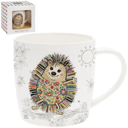 Bug Art Hattie Hedgehog Mug Bug Art