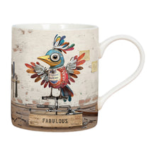 Bug Art Scrap Bird Mug Bug Art