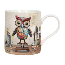 Bug Art Scrap Owl Mug Bug Art