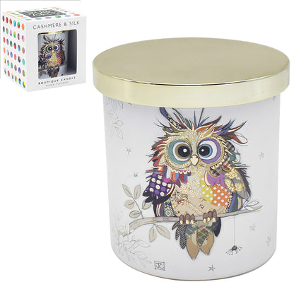 Bug Art Otto Owl Candle Bug Art