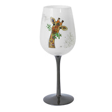 Bug Art Gina Giraffe Wine Glass Bug Art