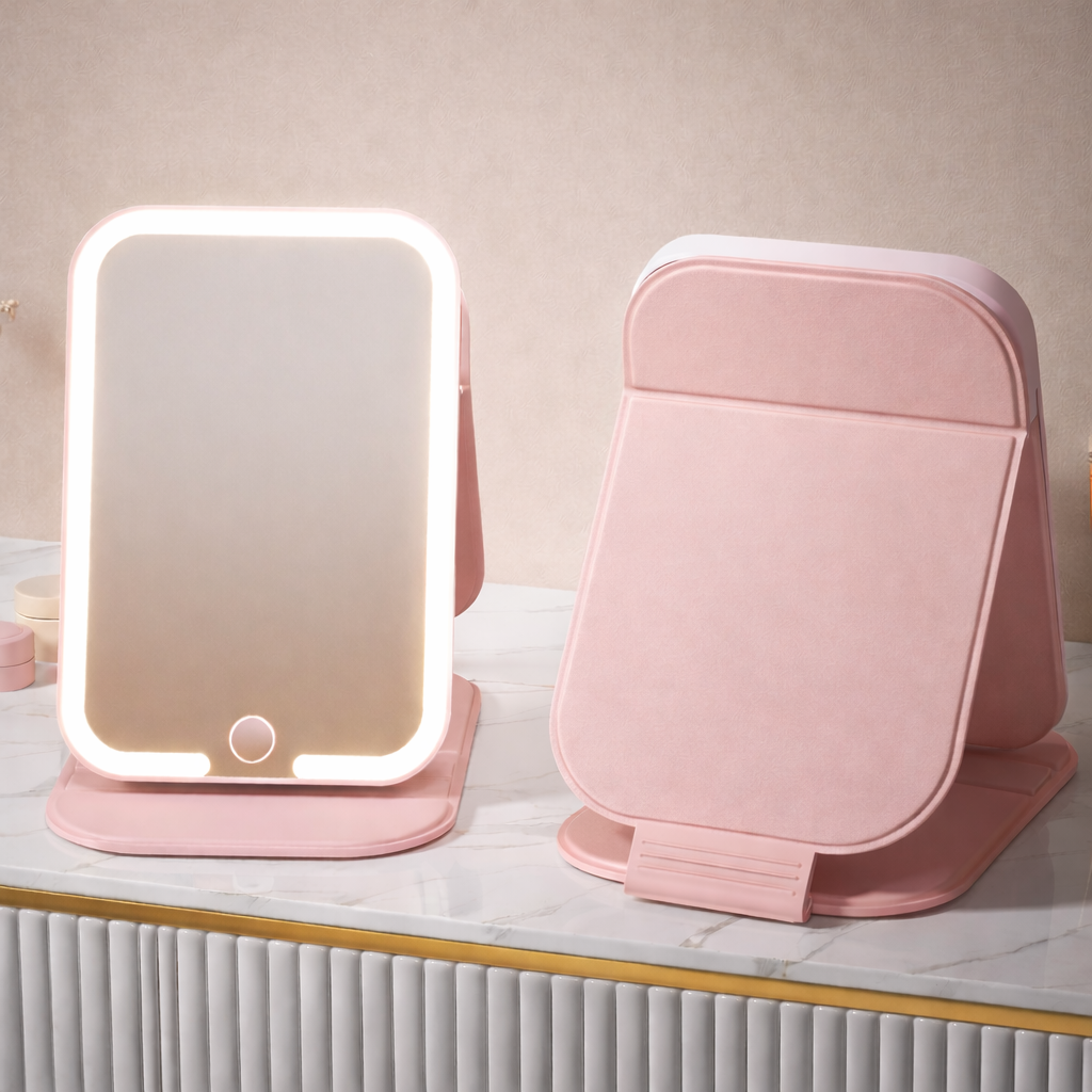 Portable LED Makeup Mirror Cartco