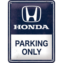 Nostalgic Art Honda Parking Only Tin Sign - Small Nostalgic Art