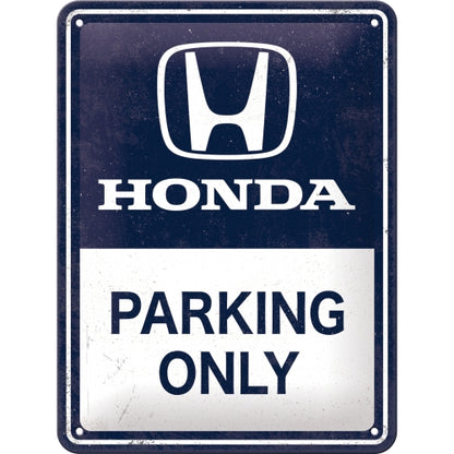 Nostalgic Art Honda Parking Only Tin Sign - Small Nostalgic Art
