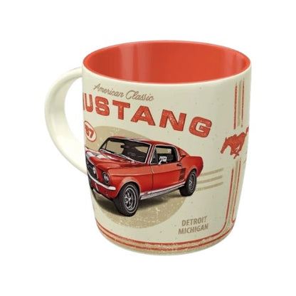 Nostalgic Art Ford Mustang - GT 1967 Red Mug Nostalgic Art