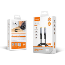 LDNIO Premium Braided 240W USB-C to UBS-C PD 3.1 Cable Cartco