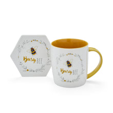 Cooksmart Bumble Bees Busy Bee Gift Mug & Coaster Set Cooksmart England