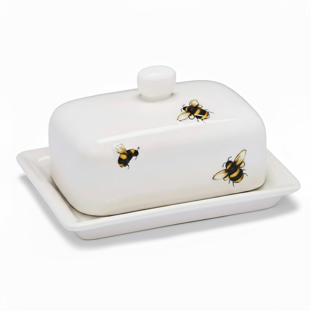 Cooksmart Bumble Bees Butter Dish Cooksmart England
