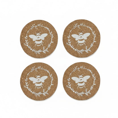 Cooksmart Bumble Bees Coasters Set of 4 Cooksmart England