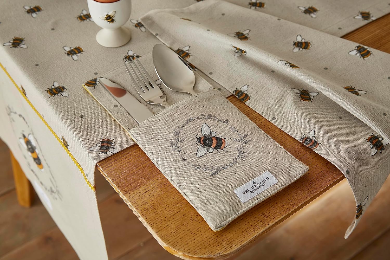 Cooksmart Bumble Bees Cutlery Holder 2pk Cooksmart England