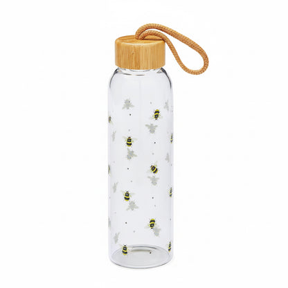 Cooksmart Bumble Bees Glass Bottle Cooksmart England