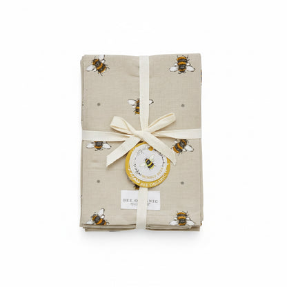 Cooksmart Bumble Bees Napkins 4pk Cooksmart England