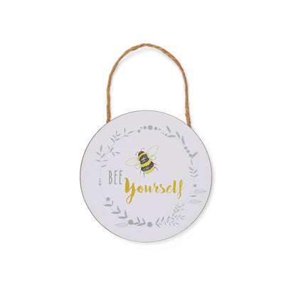 Cooksmart Bumble Bees "Bee Yourself" Round Plaque Cooksmart England