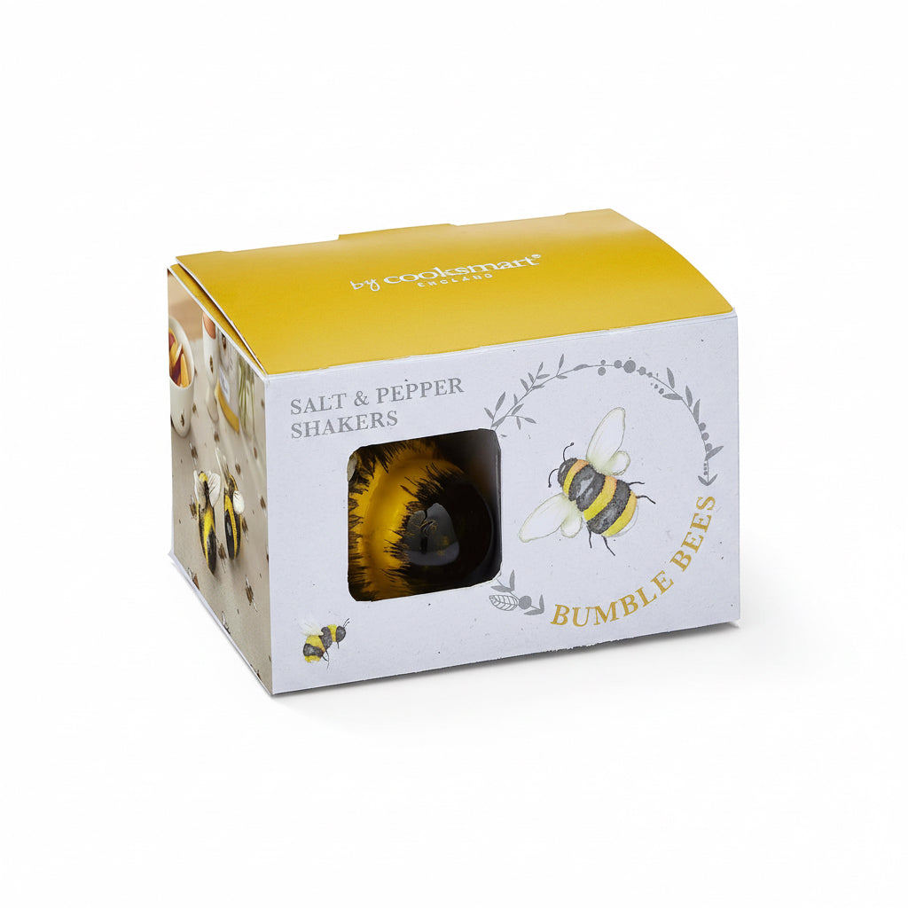 Cooksmart Bumble Bees Salt & Pepper Shaker Set Cooksmart England