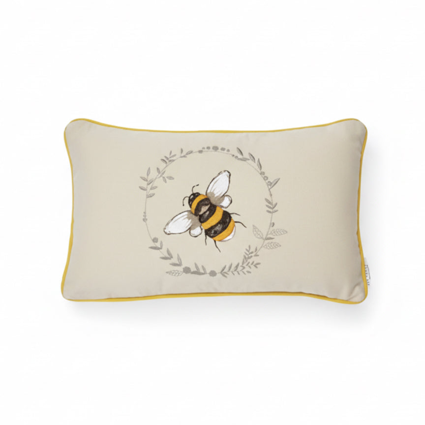 Cooksmart Bumble Bees Cushion - 50 x 30 Cooksmart England