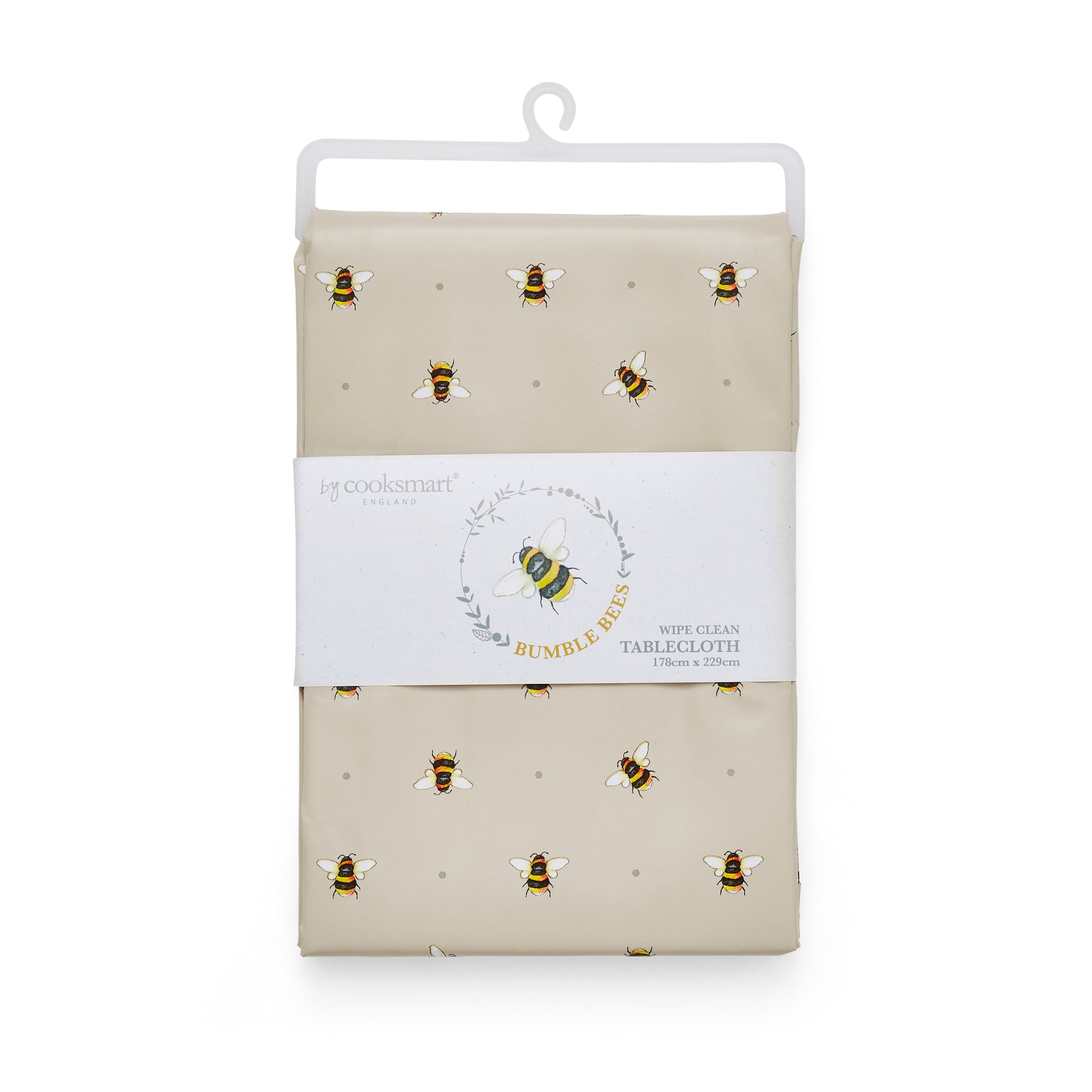 Cooksmart Bumble Bees PVC Tablecloth Large Cooksmart England